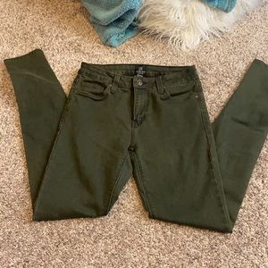 Army green Jeans